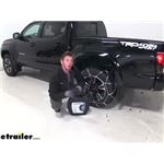 Konig Self-Tensioning Snow Tire Chains Installation - 2019 Toyota Tacoma