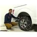 Konig Self-Tensioning Snow Tire Chains Installation - 2020 Ford F-150 TH2004705255