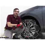 Konig Self-Tensioning Snow Tire Chains Installation - 2021 Toyota Venza