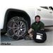 Konig Diamond Pattern Snow Tire Chains Installation - 2022 GMC Sierra 1500