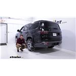 Konig Diamond Pattern Snow Tire Chains Installation - 2022 Jeep Wagoneer