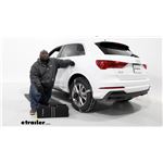 Konig Premium Self-Tensioning Snow Tire Chains Installation - 2023 Audi Q3