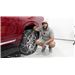 How the Konig Diamond Pattern Snow Tire Chains Fit - 2023 GMC Yukon XL