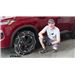 Test Fitting the Konig Square Link Self Tensioning Tire Chains on a 2025 Nissan Rogue