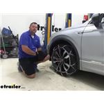 Konig Self-Tensioning Snow Tire Chains Installation - 2019 Volkswagen Tiguan