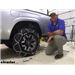 Konig Self-Tensioning Snow Tire Chains Installation - 2020 Toyota Tacoma