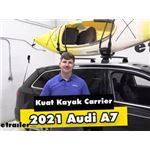 Kuat J-Style Class 2 Kayak Carrier with Tie-Downs Review - 2021 Audi Q7