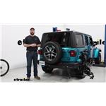 Kuat Pivot 2 Swing Away Bike Rack Hitch Extender Review - 2024 Jeep Wrangler 4xe