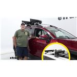 Play video Test Fitting the Kuat Switch 4 Ski and Snowboard Carrier - 2023 Toyota RAV4