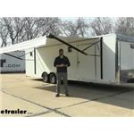 Solera 12V XL Power RV Awning Installation - Enclosed Trailer