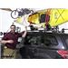 Malone DownLoader Kayak Carrier with Tie-Downs Installation - 2015 Subaru Forester