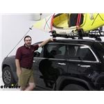 Play video Set up: Malone DownLoader Kayak Roof Rack w/ Tie-Downs on a 2021 Jeep Grand Cherokee