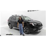 Test Fitting the Malone AirFlow2 Universal Roof Rack - 2024 Subaru Forester
