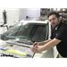 Michelin Stealth Ultra Wiper Blades Installation - 2016 Nissan Rogue