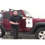 MORryde Side Fender Mount for RotopaX Installation - 2013 Jeep Wrangler Unlimited