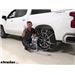Pewag All Square Snow Tire Chains Installation - 2020 Chevrolet Silverado 1500
