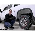 Pewag Brenta-C Square Link Tire Chains Installation - 2023 Chevrolet Silverado 2500