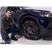 Pewag Brenta-C 4X4 Snow Tire Chains Installation - 2021 Mazda CX-5