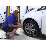 Pewag Servo Self Tensioning Tire Chains Installation - 2014 Honda Odyssey