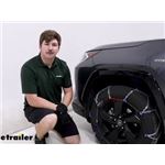Pewag Servo RS Self-Tensioning Snow Tire Chains Installation - 2020 Toyota RAV4