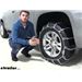 Pewag Snow Tire Chains Installation - 2019 Chevrolet Suburban