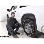 Pewag All Square Tire Chains Installation - 2022 GMC Sierra 1500