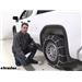 Pewag All Square Tire Chains Installation - 2022 GMC Sierra 1500