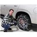 Pewag All Square Snow Tire Chains for Wide-Base Tires Installation - 2023 Chevrolet Tahoe