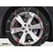 Pewag Sportmatik Snow Tire Chains Review - 2008 Subaru Legacy