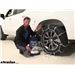 Pewag Square Tire Chains With Cam Tighteners Installation - 2020 Chevrolet Silverado 1500