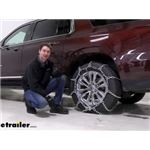 Pewag All Square Snow Tire Chains Installation - 2023 GMC Yukon XL