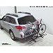 Pro Series Q-Slot Hitch Bike Rack Review - 2012 Subaru Outback Wagon