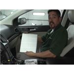 PTC Custom Fit Cabin Air Filter Installation - 2019 Ford Edge