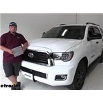 PTC Custom Fit Charcoal Cabin Air Filter Installation - 2019 Toyota Sequoia