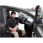 PTC Custom Fit Cabin Air Filter Installation - 2014 Dodge Journey