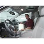 PTC Custom Fit Cabin Air Filter Installation - 2014 Toyota Highlander