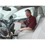 PTC Custom Fit Charcoal Cabin Air Filter Installation - 2014 Toyota Highlander