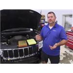 PTC Custom Fit Engine Air Filter Installation - 2013 Jeep Grand Cherokee
