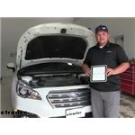 PTC Custom Fit Engine Air Filter Installation - 2015 Subaru Outback Wagon