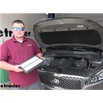 PTC Custom Fit Engine Air Filter Installation - 2016 Kia Sorento