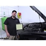 PTC Custom Fit Engine Air Filter Installation - 2019 Dodge Durango