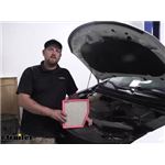 PTC Custom Fit Engine Air Filter Installation - 2017 Chrysler Pacifica