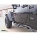 Rampage Slimline Round Bars Installation - 2015 Jeep Wrangler Unlimited