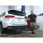 Reese 24x60 Hitch Cargo Carrier Review - 2019 Toyota Highlander