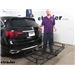 Reese 24x60 Hitch Cargo Carrier Review - 2019 Acura MDX
