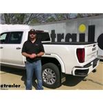 RetraxPRO MX Retractable Hard Aluminum Tonneau Cover Installation - 2023 GMC Sierra 3500