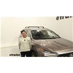 Play video Installing the Rhino-Rack RVP Vortex Aero Crossbars Roof Rack on a 2019 Hyundai Santa Fe