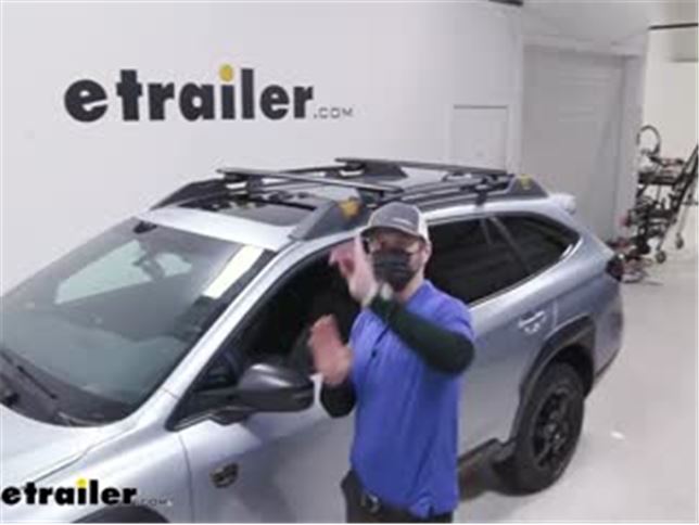Rhino Rack Vortex Roof Rack Raised Rails Black Qty 2 Rhino Rack Roof Rack RR43QE
