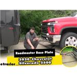 Roadmaster Direct-Connect Base Plate Kit Installation - 2020 Chevrolet Silverado 2500