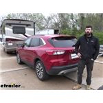 Roadmaster Tow Bar Wiring Kit Installation - 2020 Ford Escape